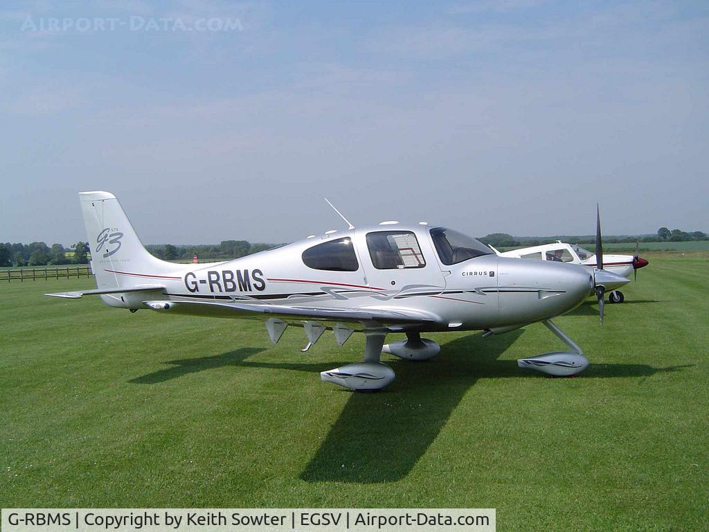 G-RBMS, 2007 Cirrus SR22 G3 GTS C/N 2781, Old Buckenham Airfield