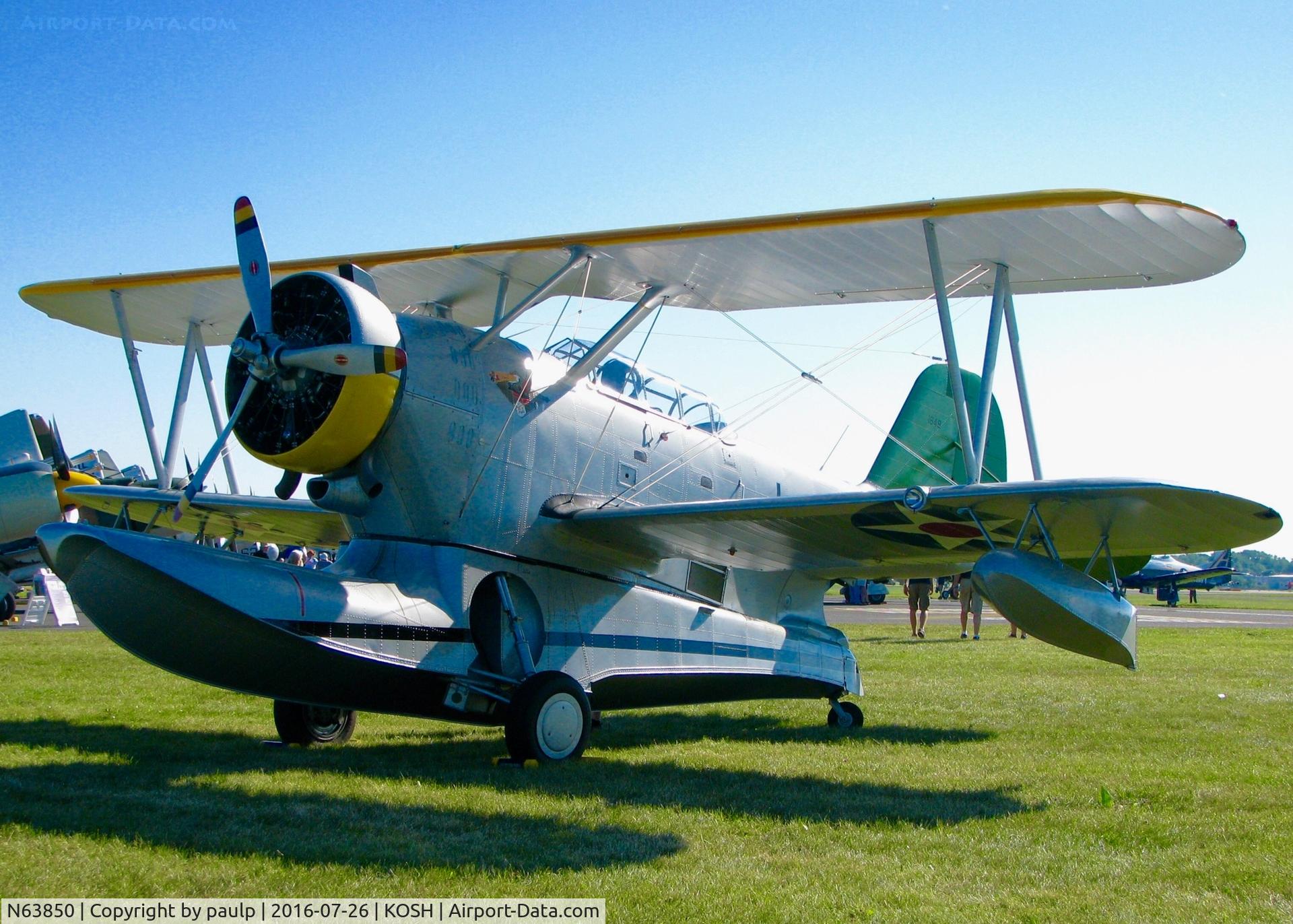 N63850, 1939 Grumman J2F-4 C/N 1649, At Oshkosh.