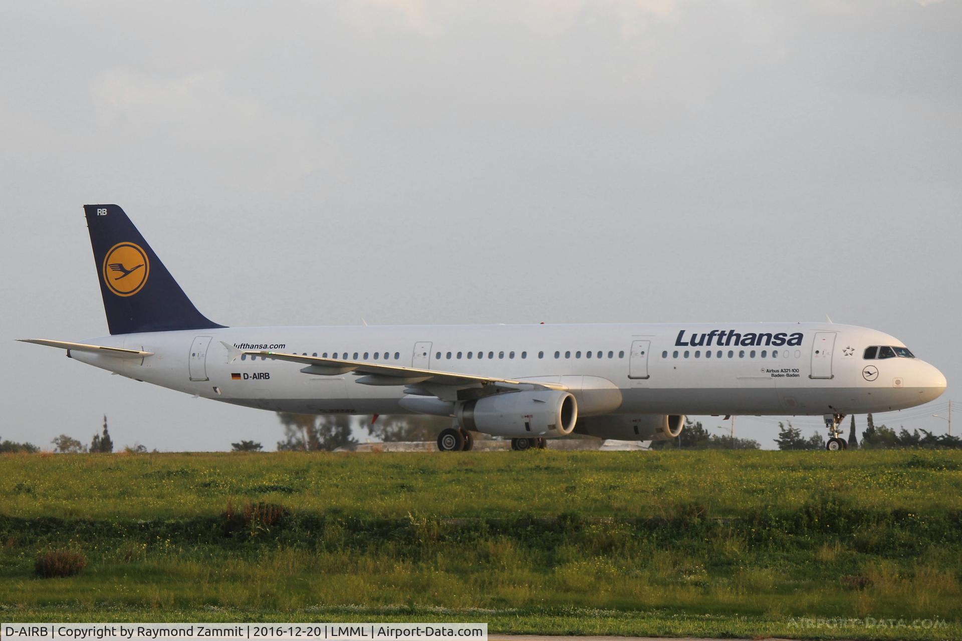 D-AIRB, 1993 Airbus A321-131 C/N 0468, A321 D-AIRB Lufthansa