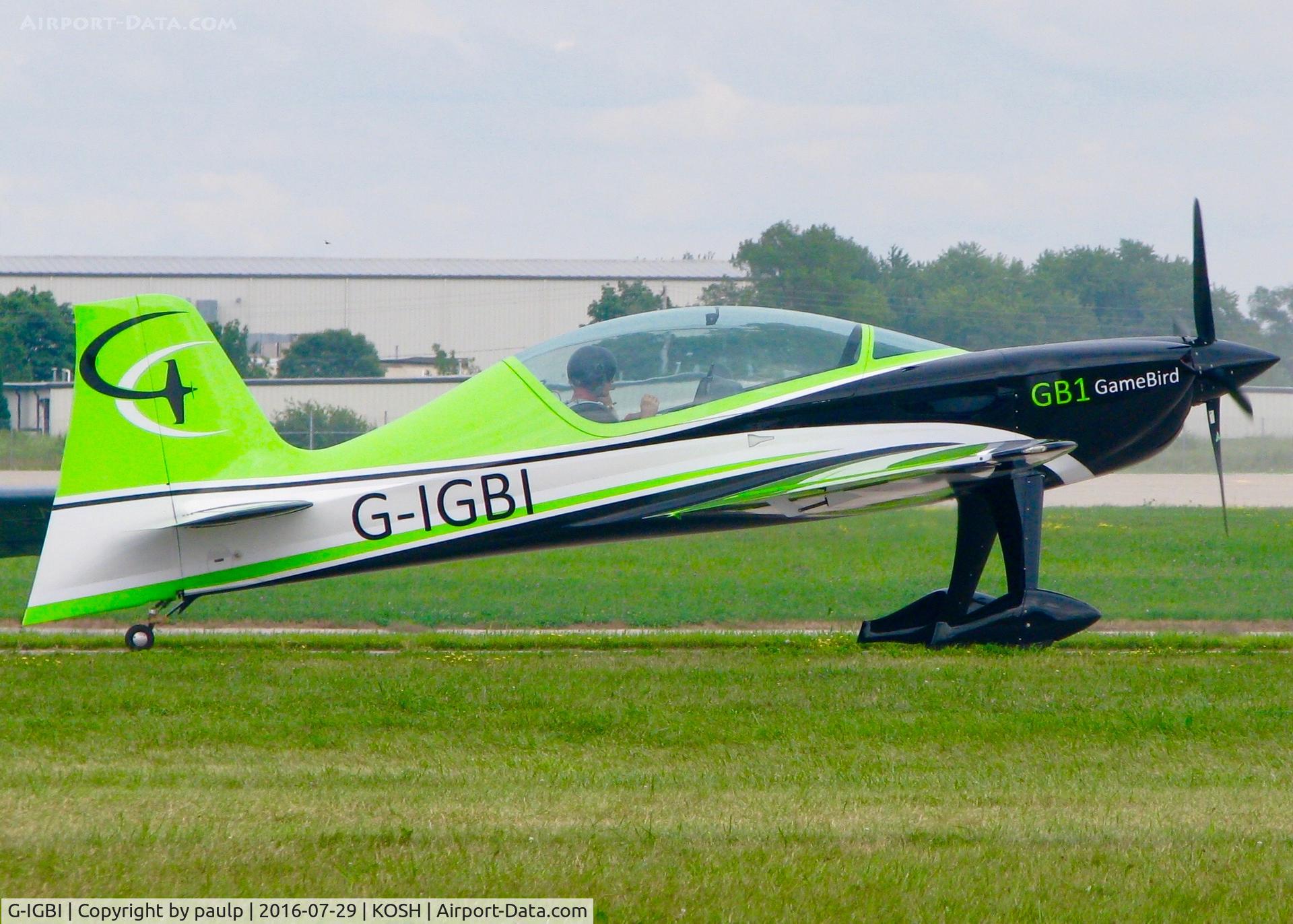 G-IGBI, 2015 Game Composites GBI Gamebird C/N 001, At Oshkosh.