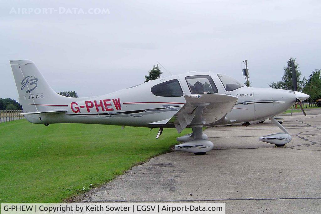 G-PHEW, 2008 Cirrus SR22 G3 GTS Turbo C/N 2915, Old Buckenham Airfield