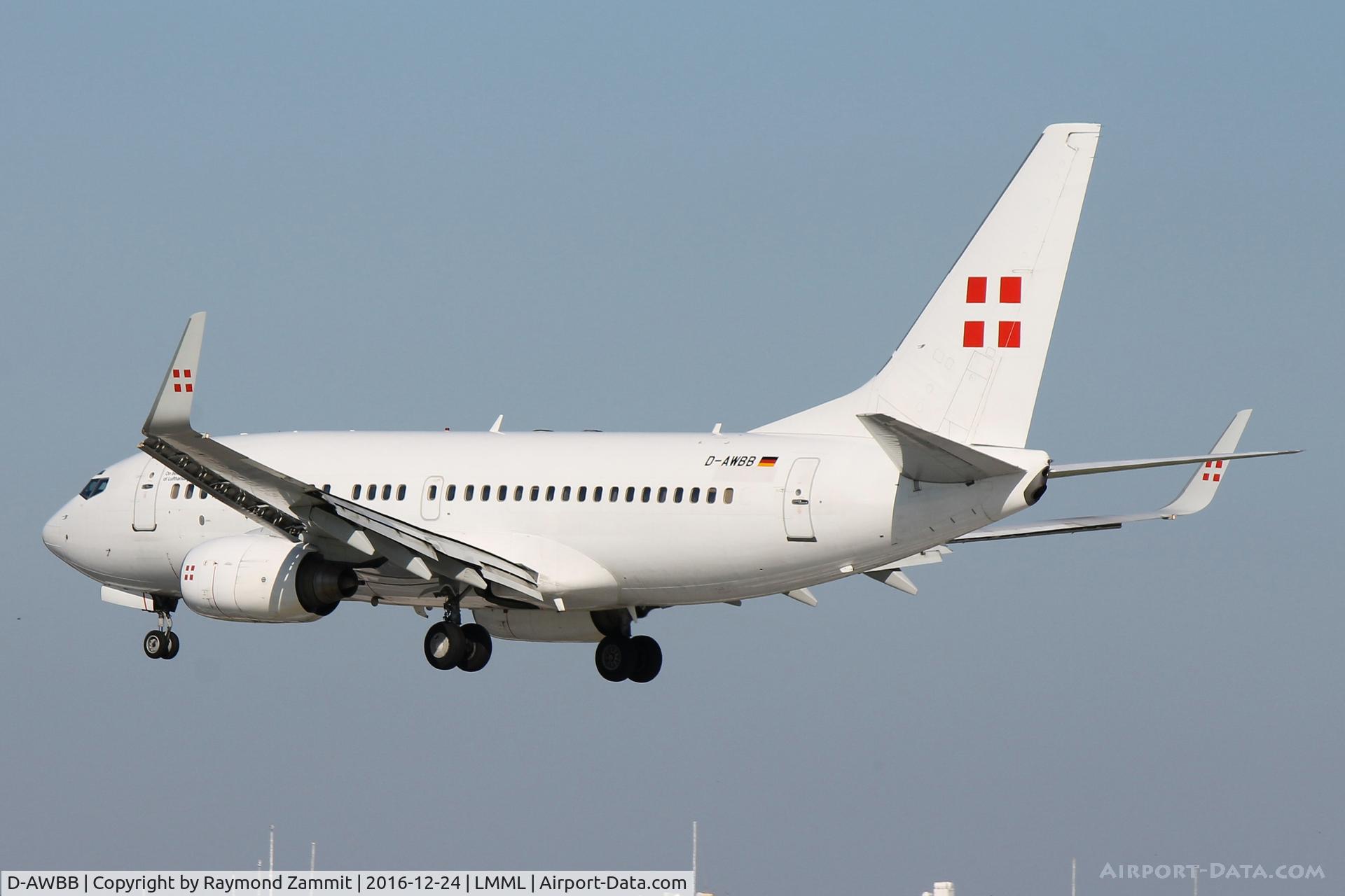D-AWBB, 1999 Boeing 737-7CN BBJ C/N 30752, B737-700 D-AWBB Privatair