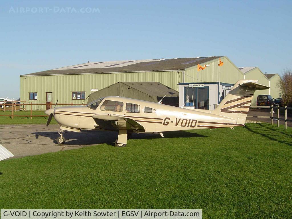 G-VOID, 1981 Piper PA-28RT-201 Arrow IV C/N 28R-8118049, Old Buckenham Airfield