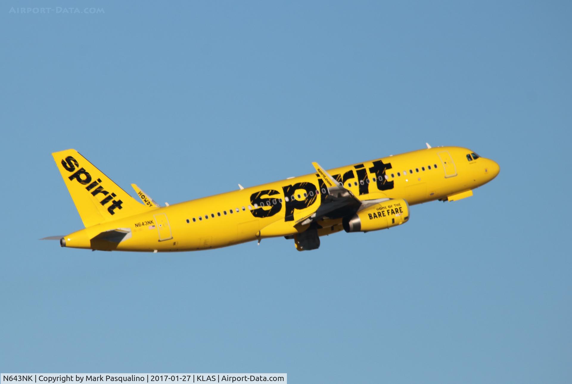 N643NK, 2015 Airbus A320-232 C/N 6616, Airbus A320