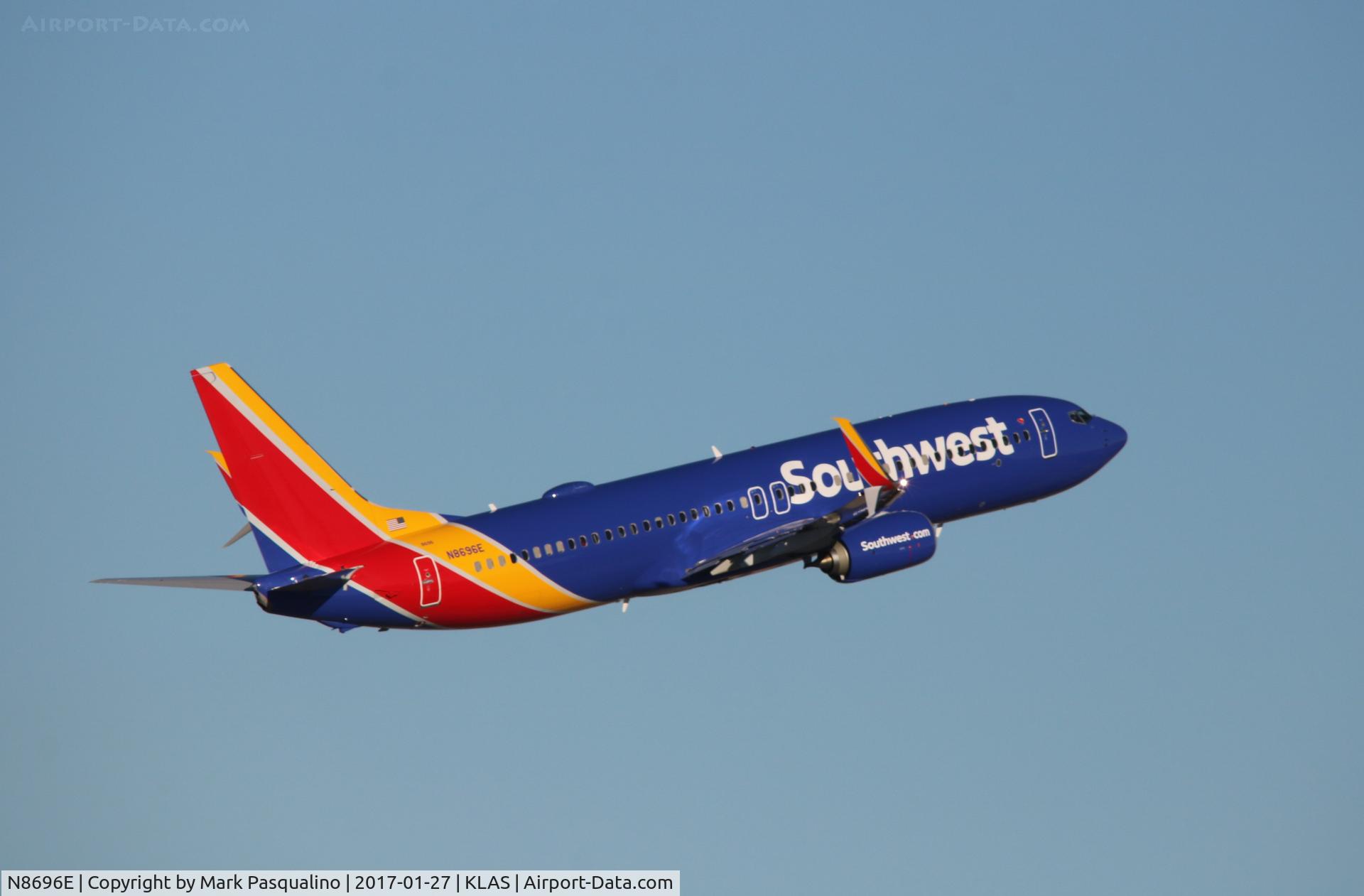 N8696E, 2016 Boeing 737-8H4 C/N 36678, Boeing 737-800