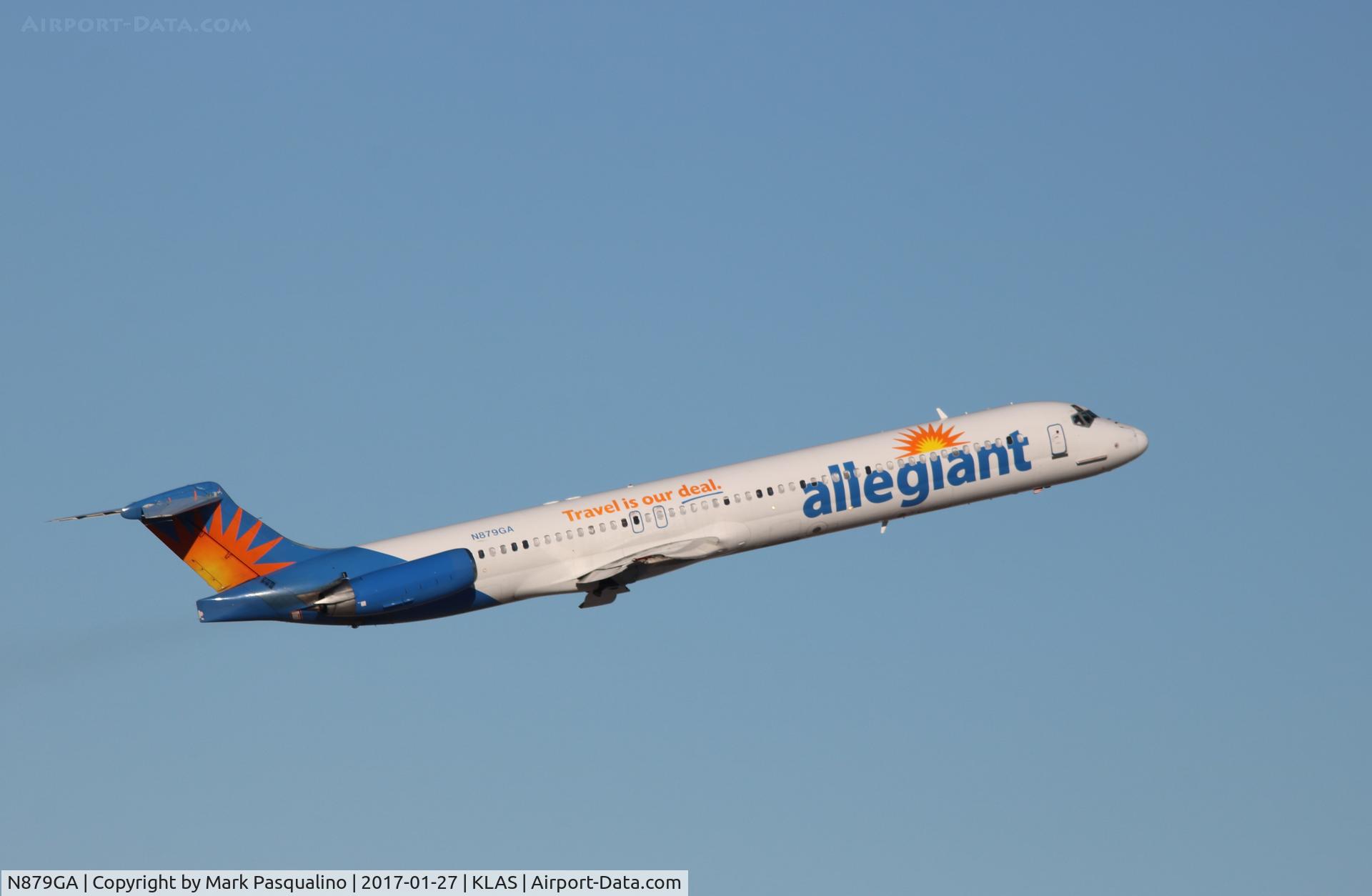 N879GA, 1996 McDonnell Douglas MD-83 (DC-9-83) C/N 53486, MD-83