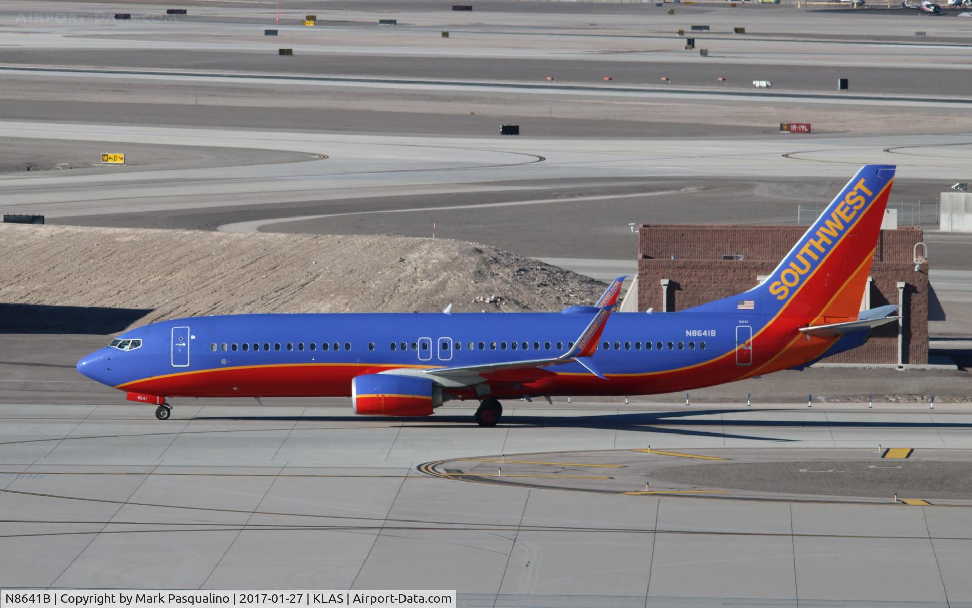 N8641B, 2014 Boeing 737-8H4 C/N 60085, Boeing 737-800