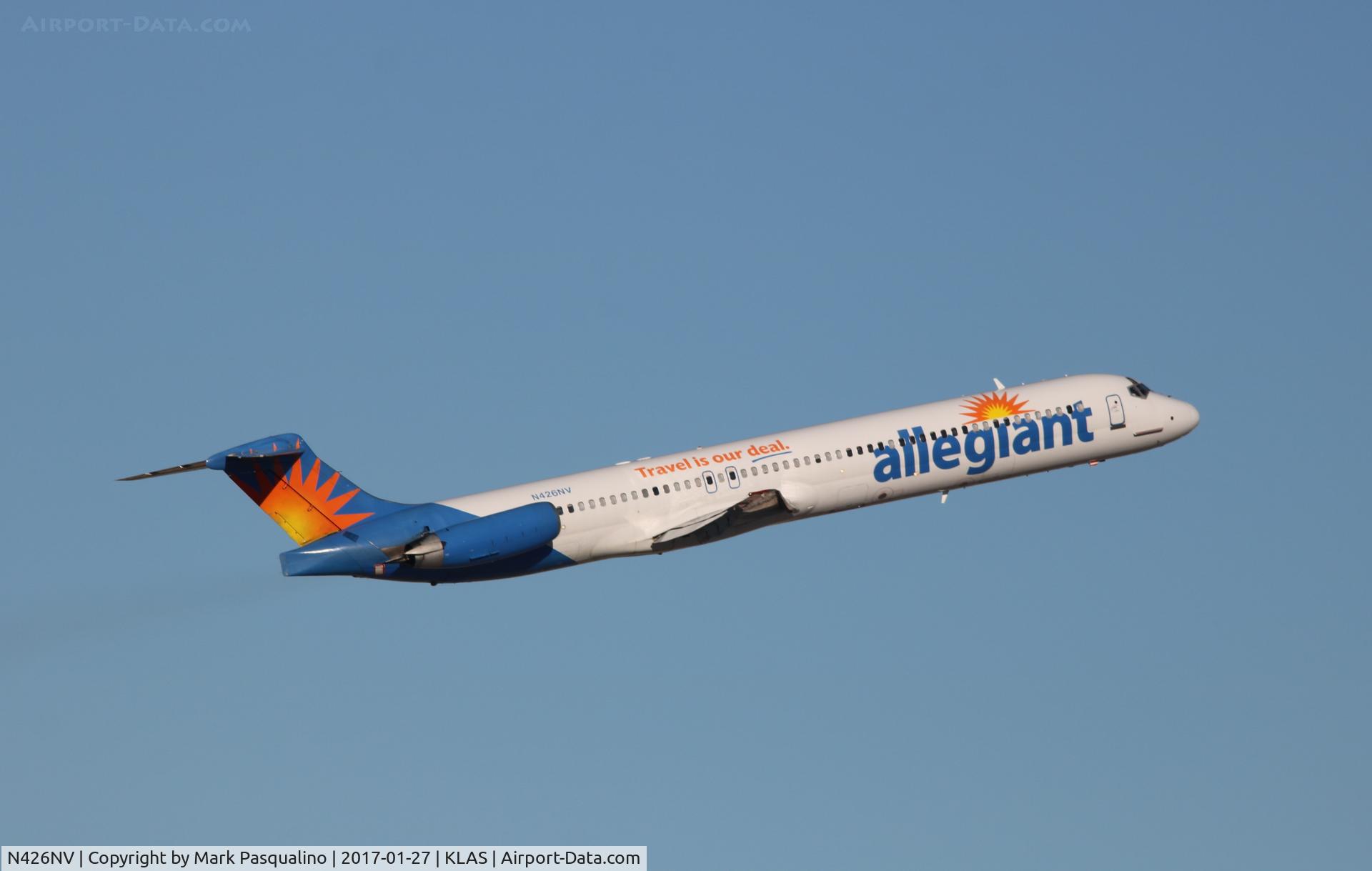 N426NV, 1986 McDonnell Douglas MD-82 (DC-9-82) C/N 49437, MD-82