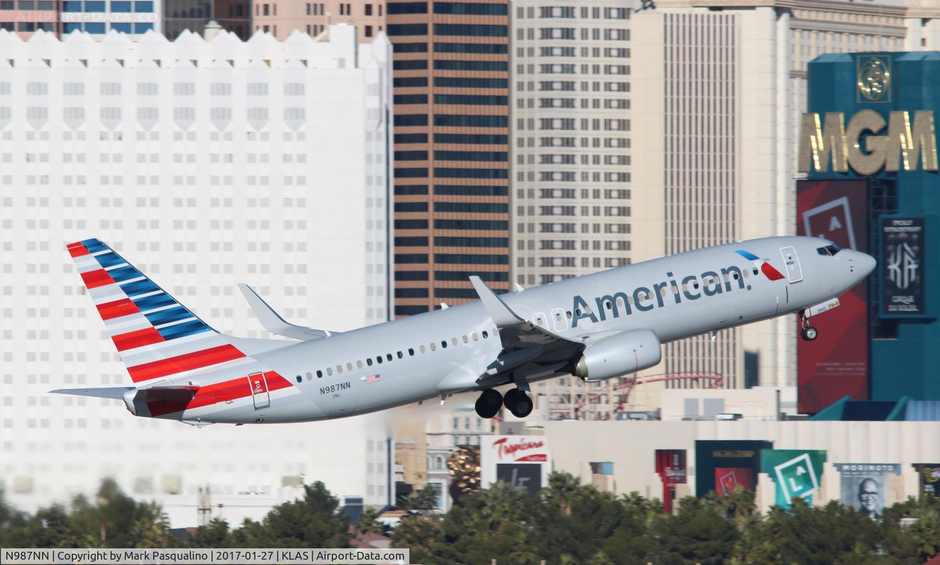N987NN, 2016 Boeing 737-823 C/N 33247, Boeing 737-800