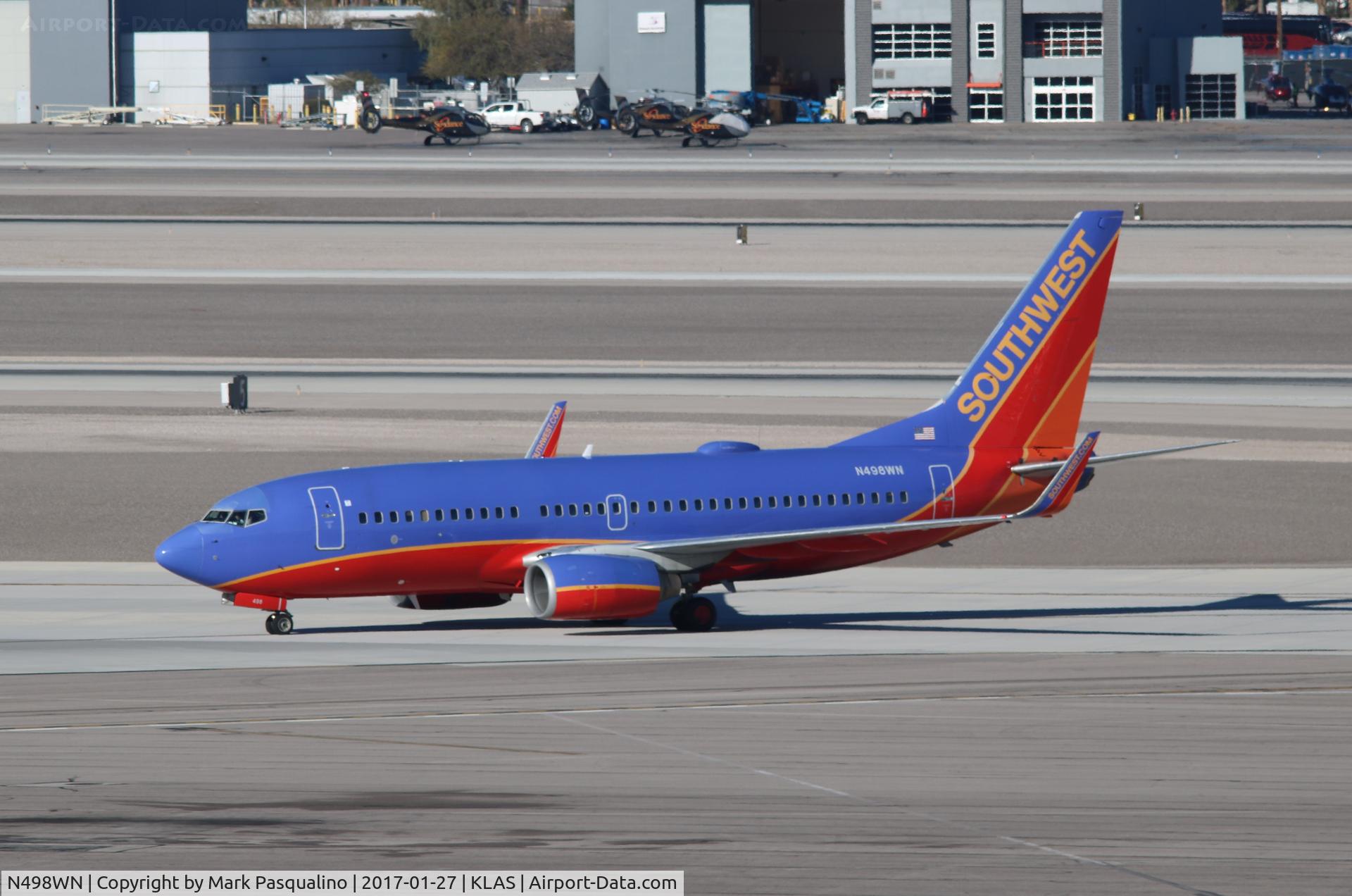 N498WN, 2005 Boeing 737-7H4 C/N 32480, Boeing 737-700