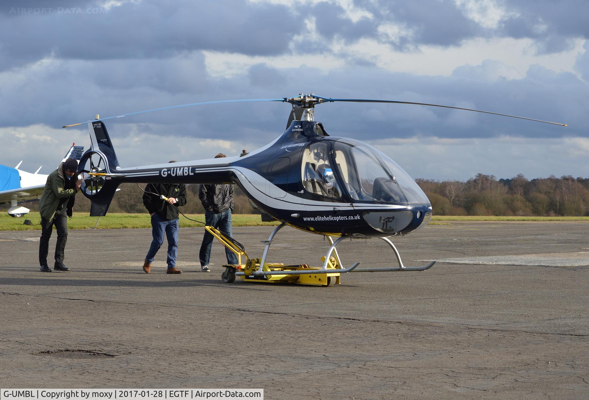 G-UMBL, 2014 Guimbal Cabri G2 C/N 1068, Guimbal Cabri G2 at Fairoaks.