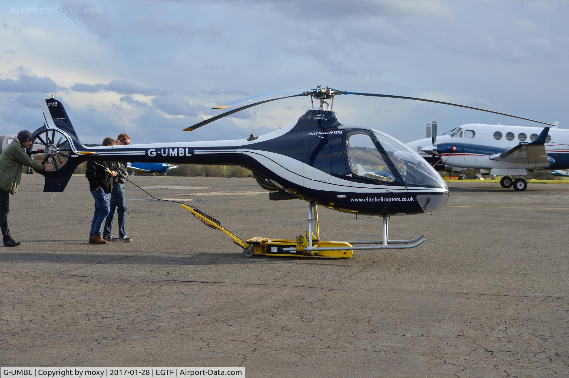 G-UMBL, 2014 Guimbal Cabri G2 C/N 1068, Guimbal Cabri G2 at Fairoaks.