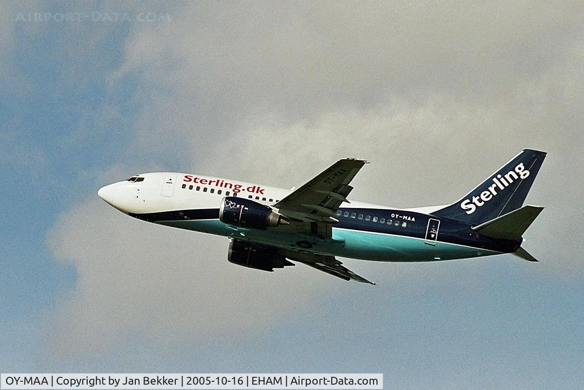 OY-MAA, 1990 Boeing 737-5L9 C/N 24778, Schiphol Amsterdam