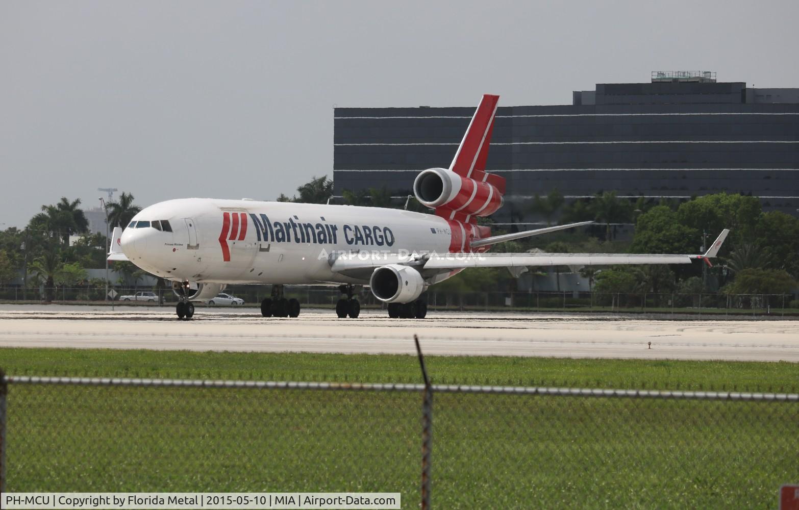 PH-MCU, 1996 McDonnell Douglas MD-11F C/N 48757, Martinair Cargo