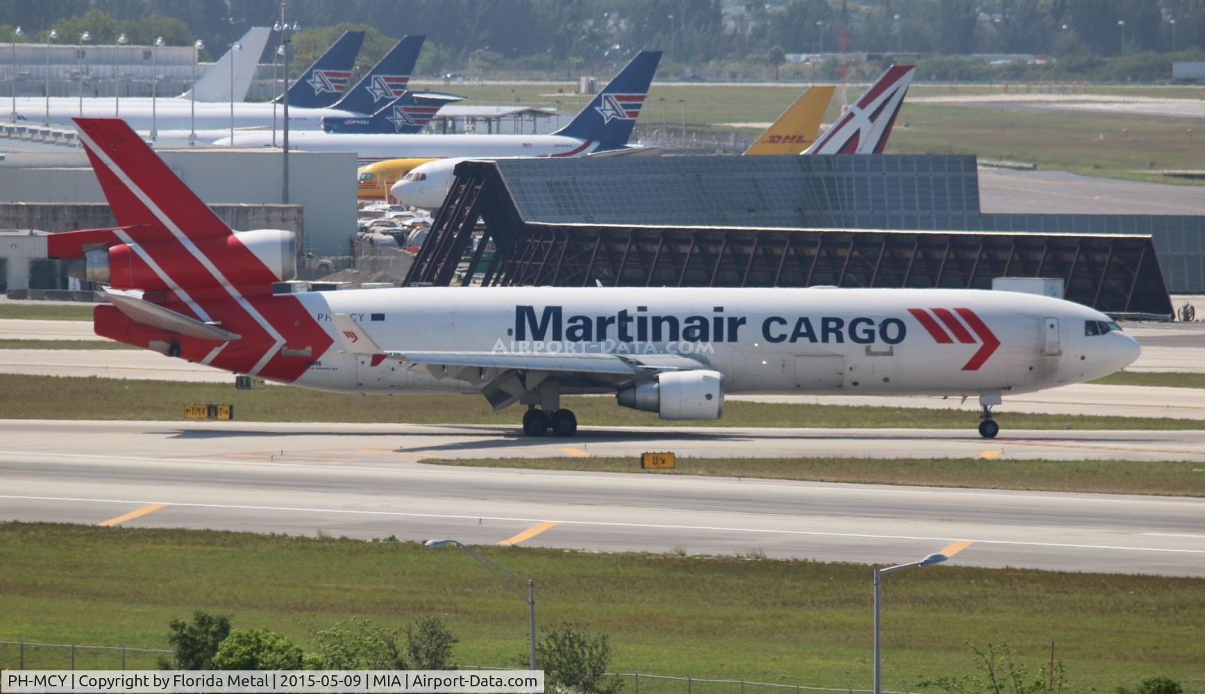 PH-MCY, 1991 McDonnell Douglas MD-11F C/N 48445, Martinair Cargo