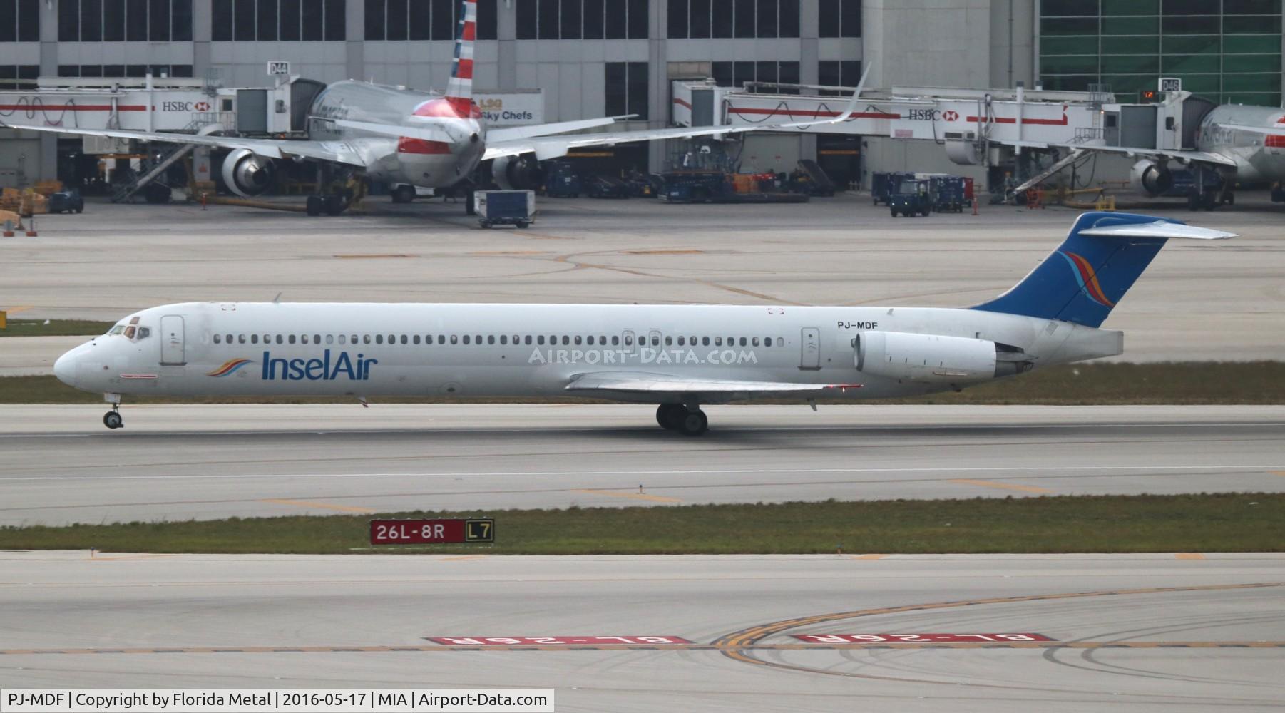 PJ-MDF, 1991 McDonnell Douglas MD-83 (DC-9-83) C/N 53014, Insel Air
