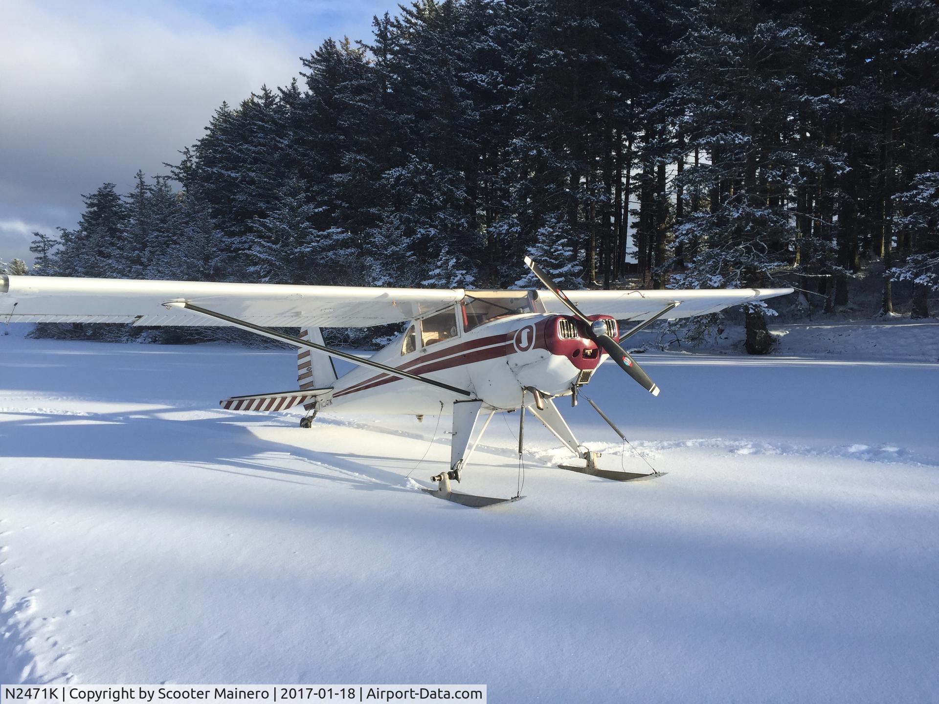 N2471K, 1947 Luscombe 8E Silvaire C/N 5198, Mission Lake