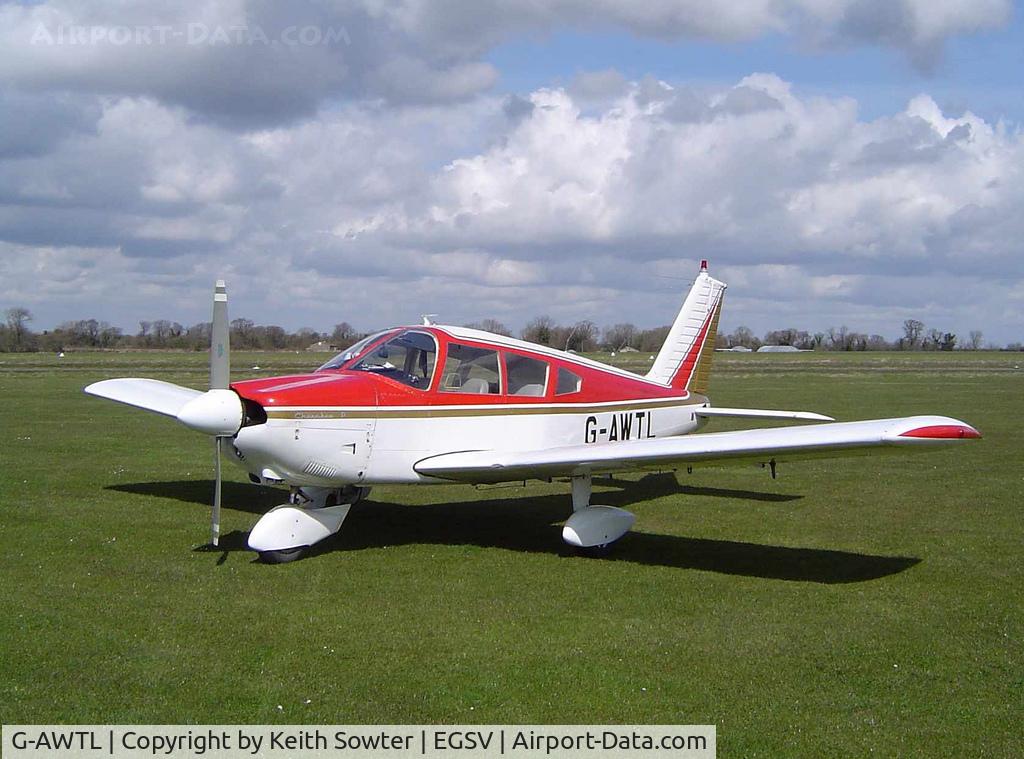G-AWTL, 1968 Piper PA-28-180 Cherokee C/N 28-5068, Taken at Old Buckenham Airfield