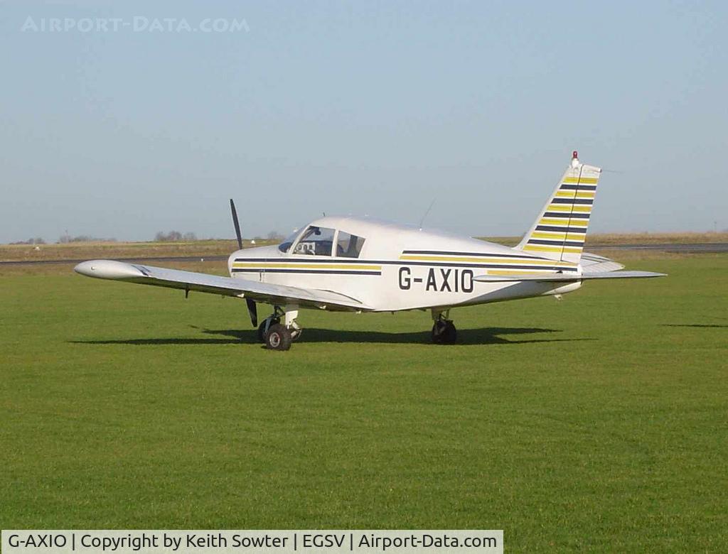 G-AXIO, 1969 Piper PA-28-140 Cherokee C/N 28-25764, Taken at Old Buckenham Airfield