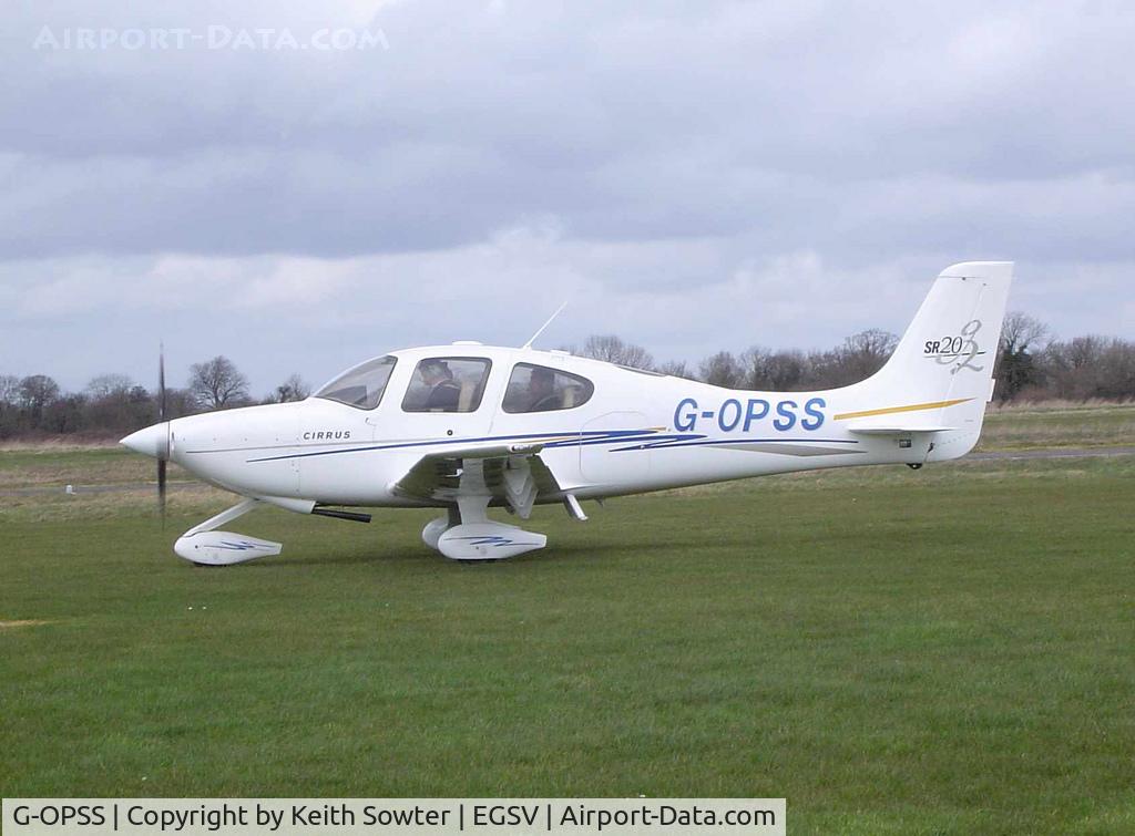 G-OPSS, 2004 Cirrus SR20 G2 C/N 1458, Taken at Old Buckenham Airfield