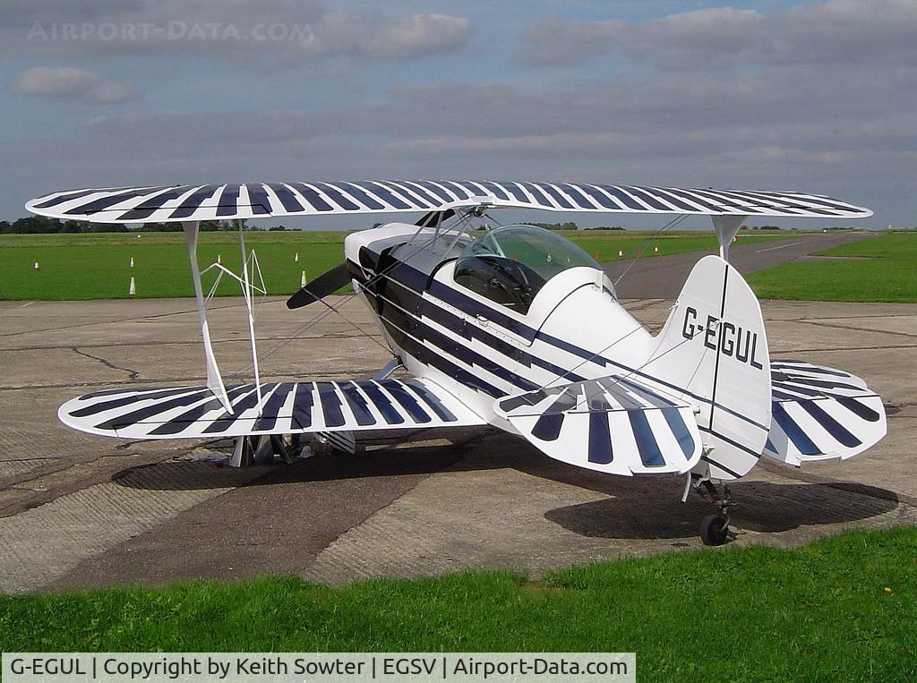 G-EGUL, 1980 Christen Eagle II C/N ARGENCE 0001, Old Buckenham Airfield