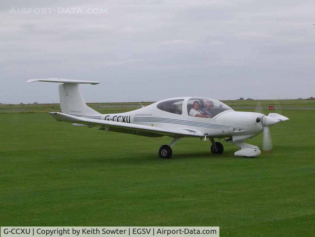 G-CCXU, 2003 Diamond DA-40D Diamond Star C/N D4.037, Old Buckenham Airfield