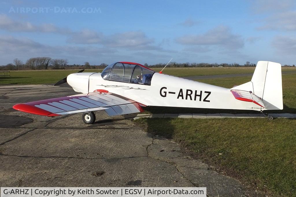 G-ARHZ, 1961 Rollason Druine D-62 Condor C/N PFA 247, Old Buckenham Airfield