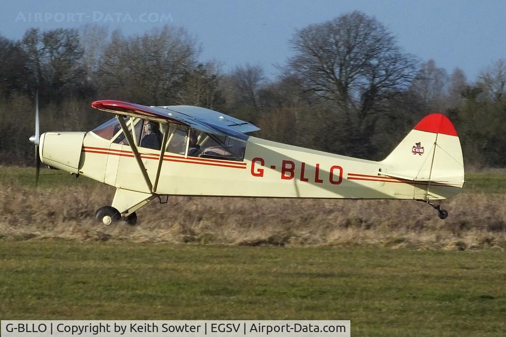G-BLLO, 1953 Piper L-18C Super Cub (PA-18-95) C/N 18-3099, Old Buckenham Airfield