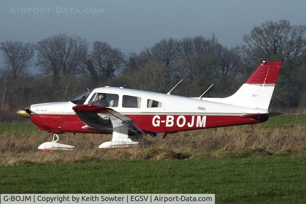 G-BOJM, 1980 Piper PA-28-181 Cherokee Archer II C/N 28-8090244, Old Buckenham Airfield