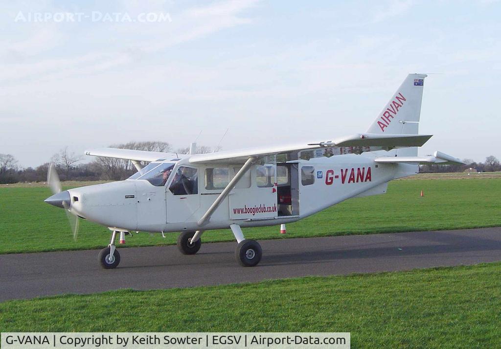 G-VANA, 2004 Gippsland GA-8 Airvan C/N GA8-04-046, Old Buckenham Airfield