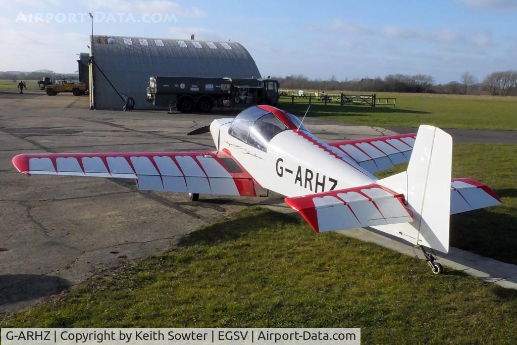 G-ARHZ, 1961 Rollason Druine D-62 Condor C/N PFA 247, Old Buckenham Airfield