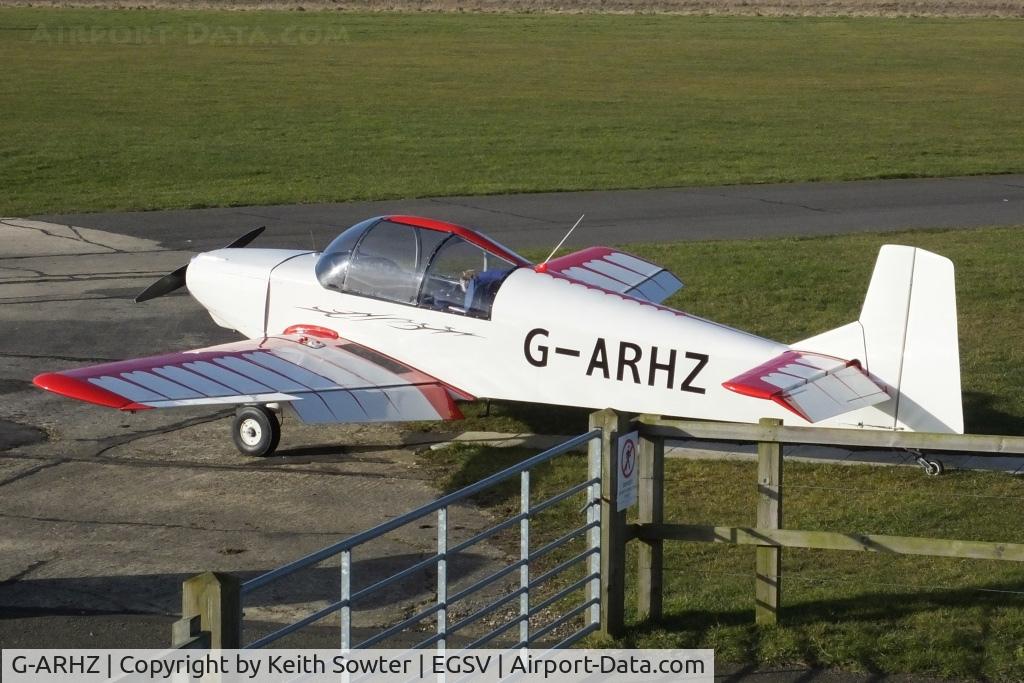 G-ARHZ, 1961 Rollason Druine D-62 Condor C/N PFA 247, Old Buckenham Airfield
