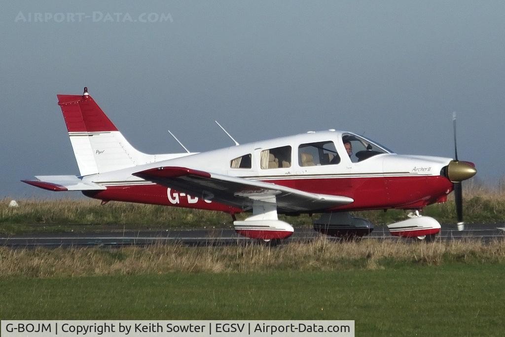 G-BOJM, 1980 Piper PA-28-181 Cherokee Archer II C/N 28-8090244, Old Buckenham Airfield