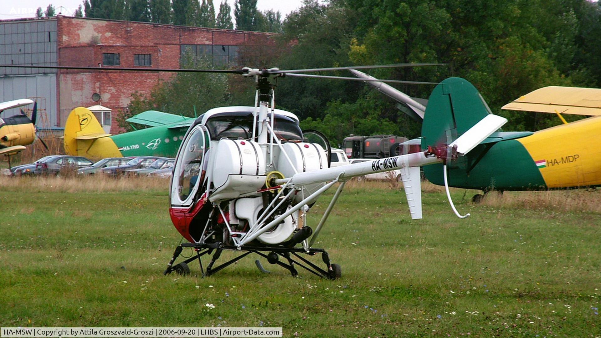 HA-MSW, 2000 Schweizer 269C C/N S1803, Budaörs Airport, Hungary