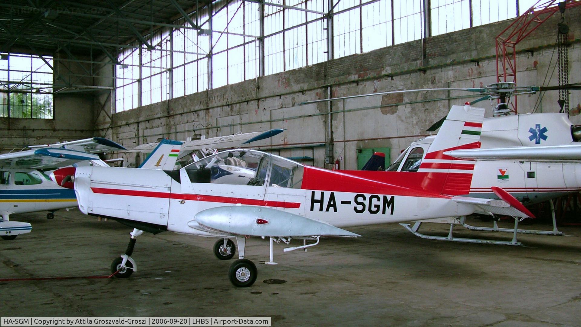 HA-SGM, 1985 Zlin Z-142 C/N 0419, Budaörs Airport, Hungary
