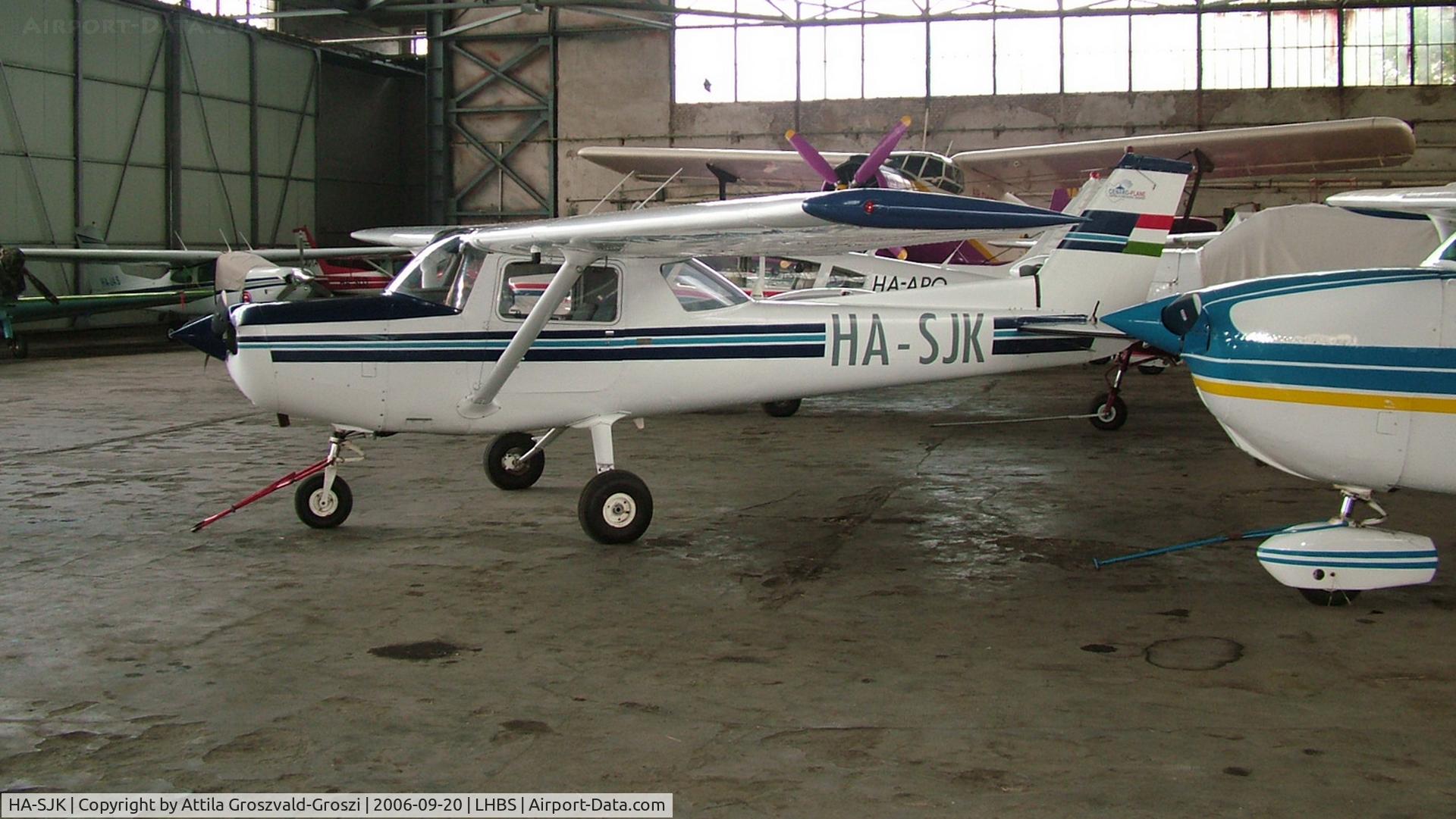 HA-SJK, 1981 Cessna 152 C/N 15284860, Budaörs Airport, Hungary