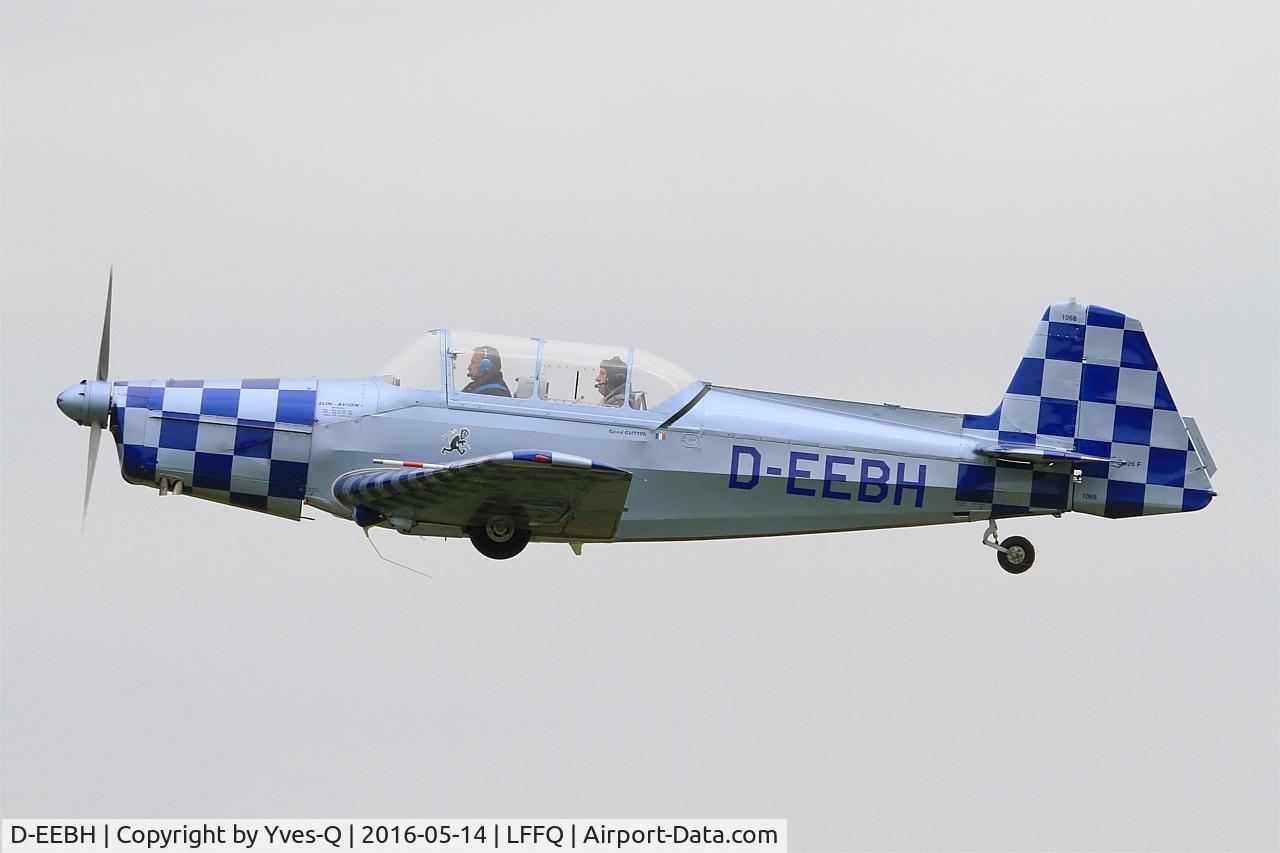 D-EEBH, Zlin Z-526F Trener Master C/N 1068, Zlin Z-526F Trener Master, On display, La Ferté-Alais airfield (LFFQ) Air show 2016