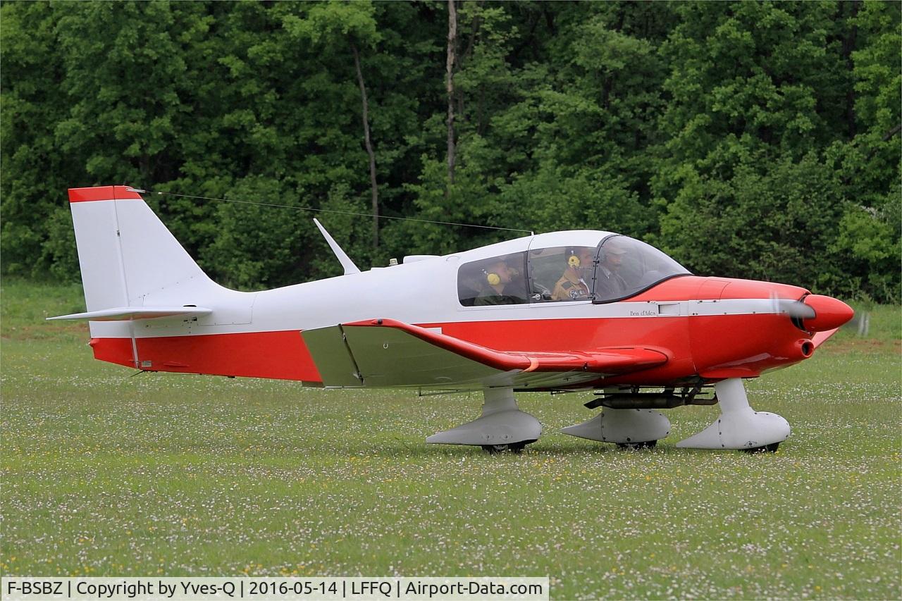 F-BSBZ, CEA DR-360 Chevalier C/N 482, CEA DR-360 Chevalier, Taxiing to parking area, La Ferté-Alais (LFFQ) air show 2016