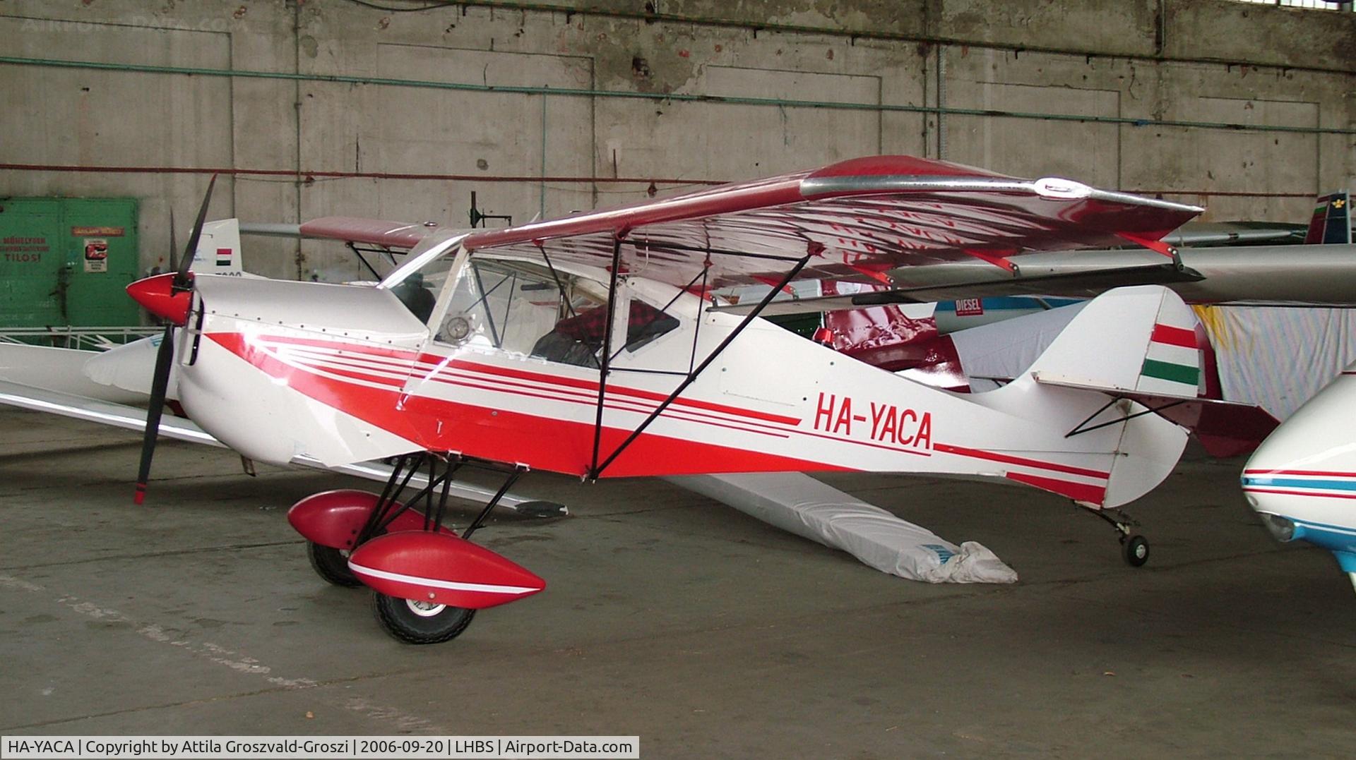 HA-YACA, Light Aero Avid Flyer Mark IV C/N 1166D, Budaörs Airport, Hungary