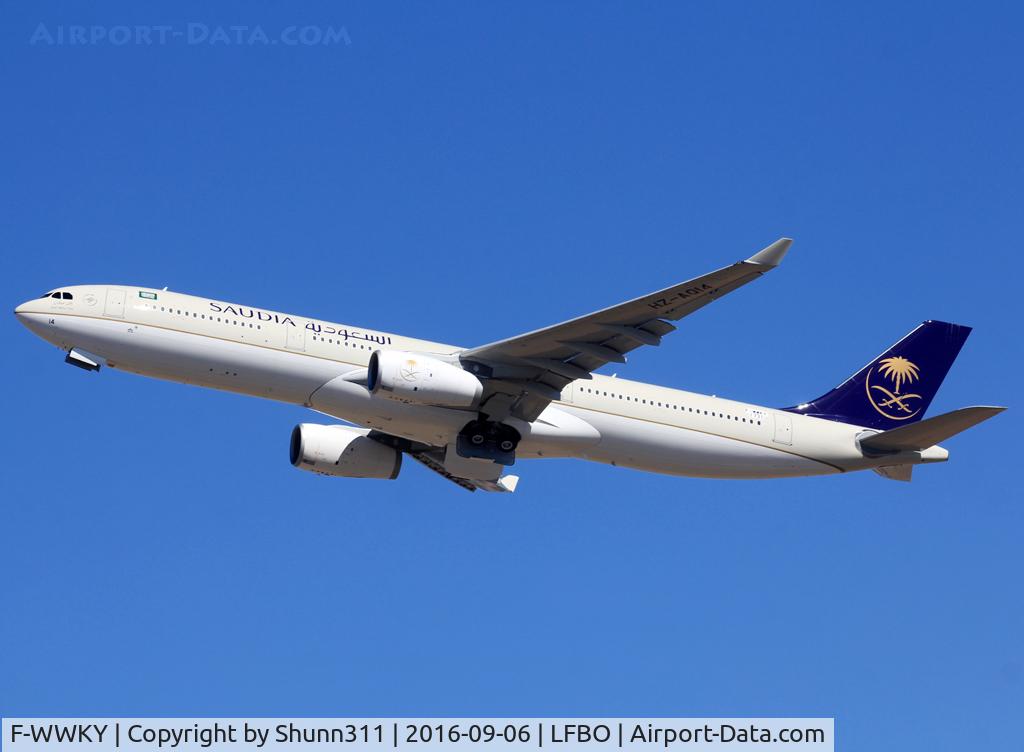 F-WWKY, 2016 Airbus A330-343 C/N 1731, C/n 1731 - To be HZ-AQ14