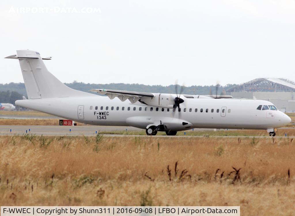 F-WWEC, 2016 ATR 72-600 (72-212A) C/N 1343, C/n 1343 - Intended by FlyBe but ntu... For Avianca Argentina