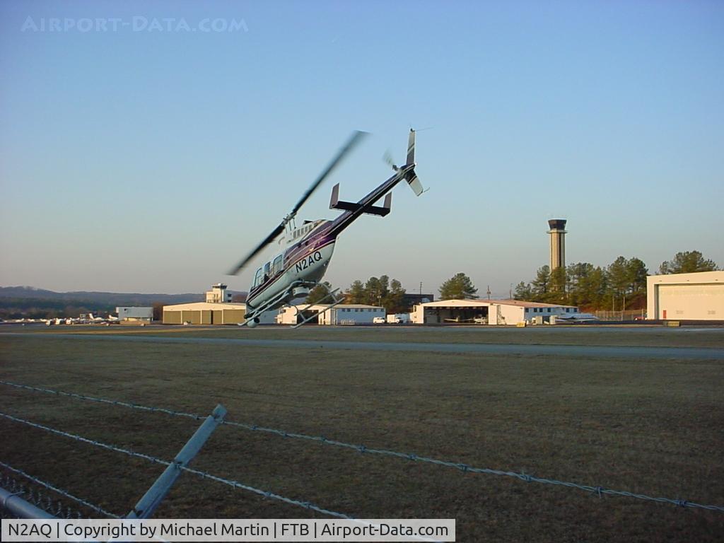 N2AQ, 1994 Bell 206L-4 LongRanger IV LongRanger C/N 52099, 2AQ leaving after dropping me off!