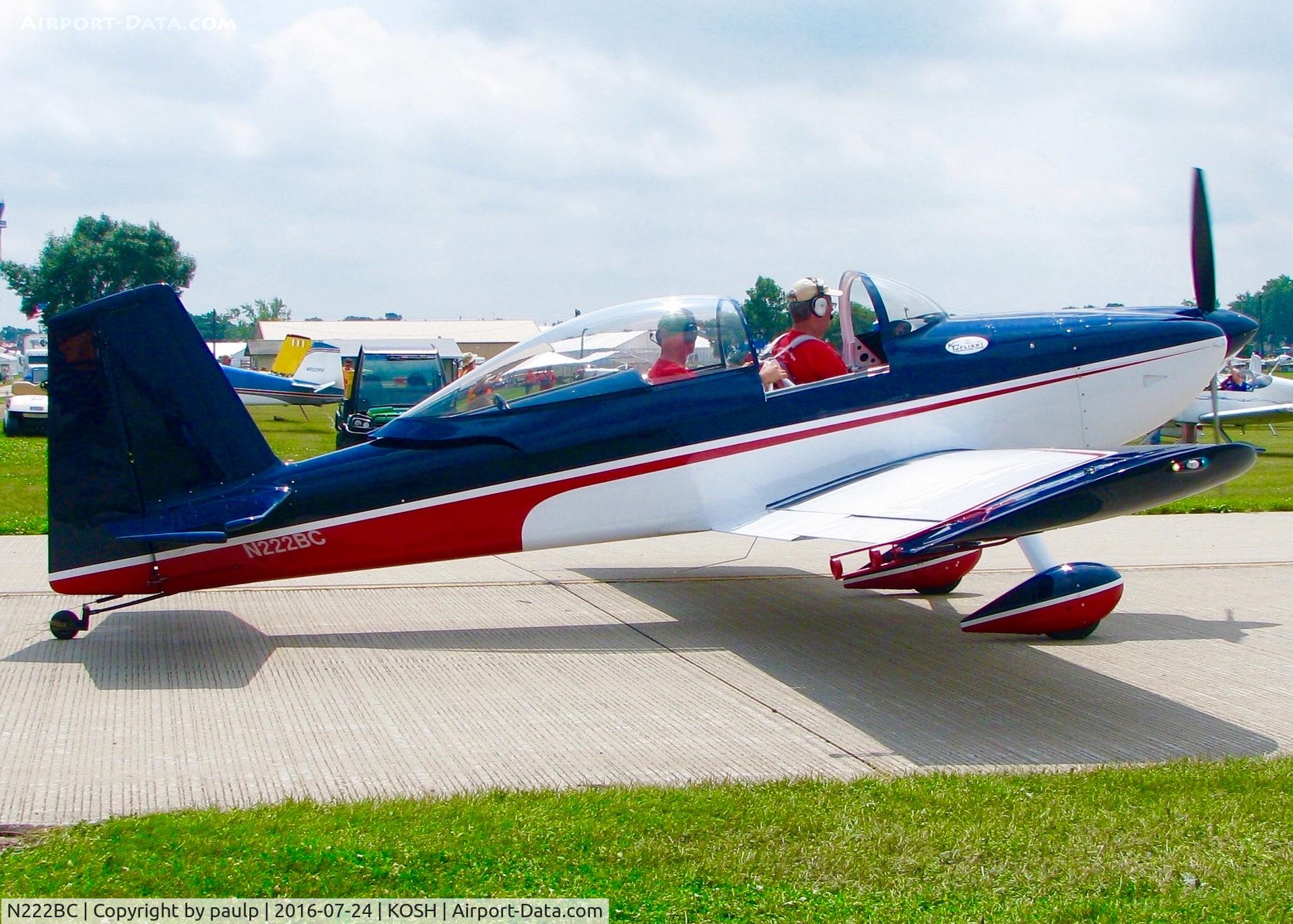 N222BC, 2003 Vans RV-8 C/N 80457, At Oshkosh.