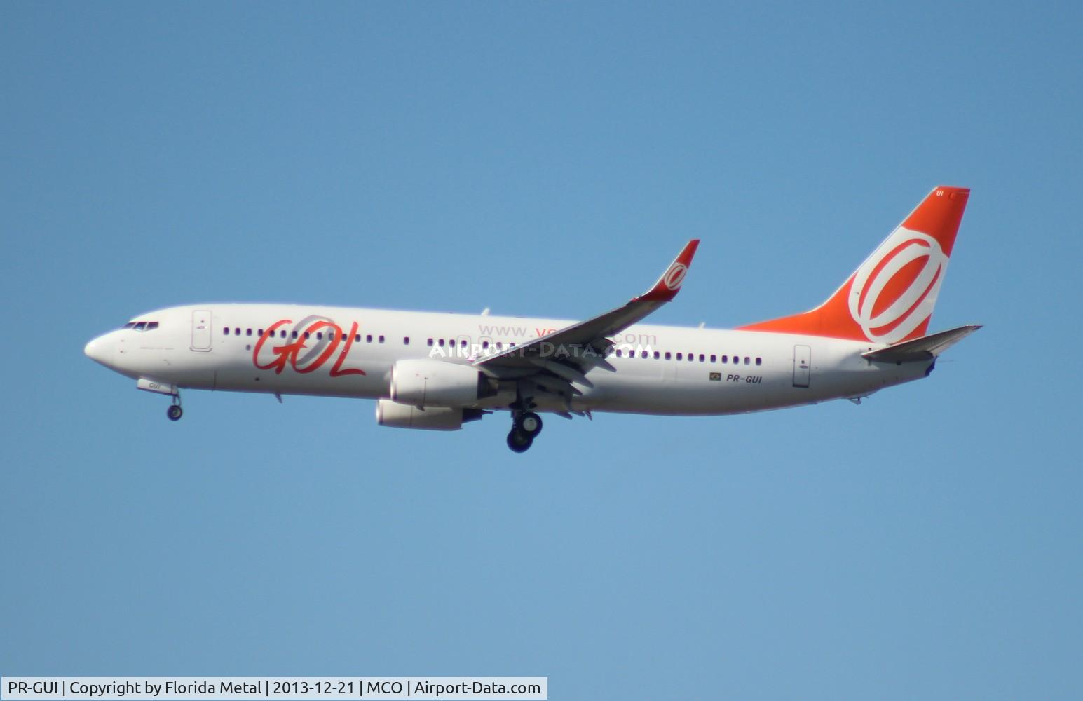 PR-GUI, 2011 Boeing 737-8EH C/N 35844, GOL 737-800