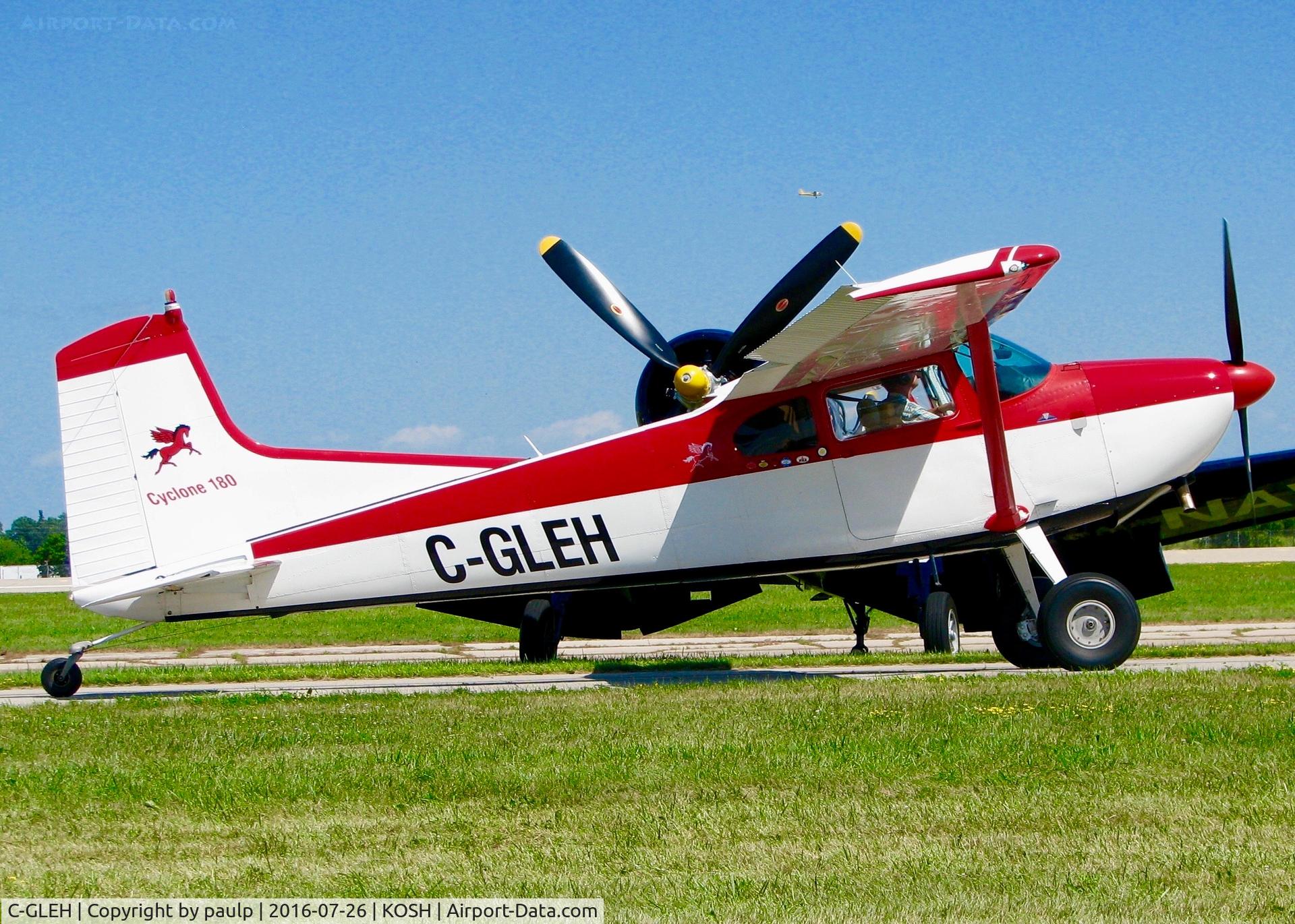 C-GLEH, 2004 St-Just Cyclone 180 C/N 0023, At Oshkosh.