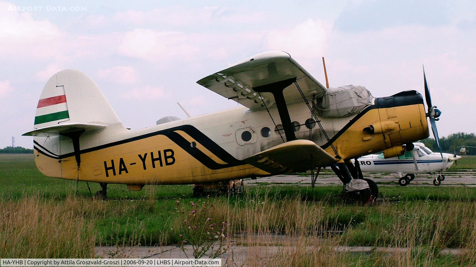 HA-YHB, Antonov An-2PF C/N 1G181-44, Budaörs Airport, Hungary