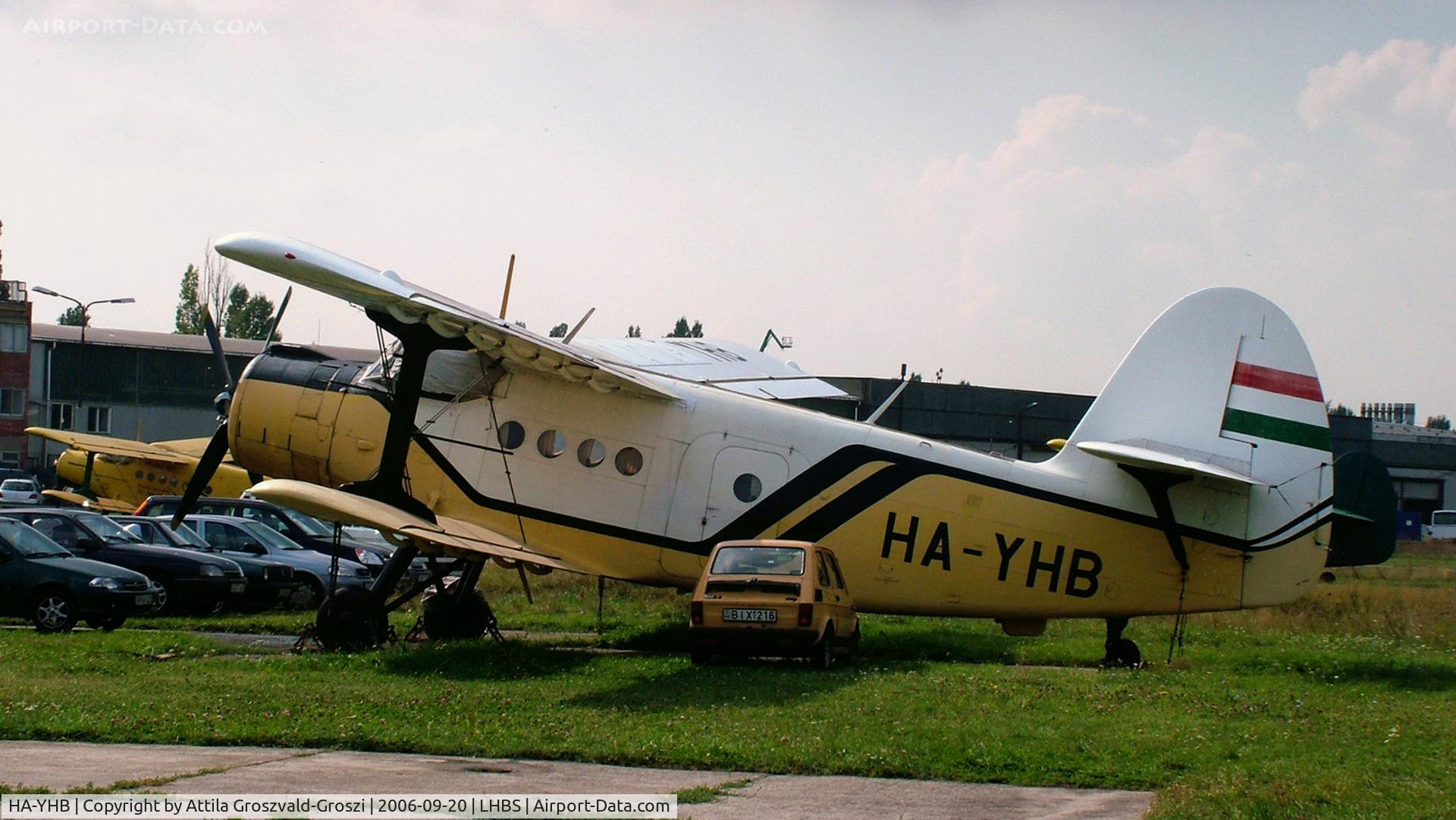 HA-YHB, Antonov An-2PF C/N 1G181-44, Budaörs Airport, Hungary