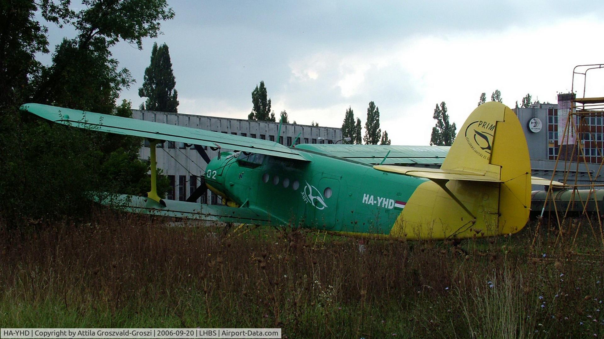 HA-YHD, Antonov (PZL-Mielec) An-2PF C/N 1G187-36, Budaörs Airport, Hungary