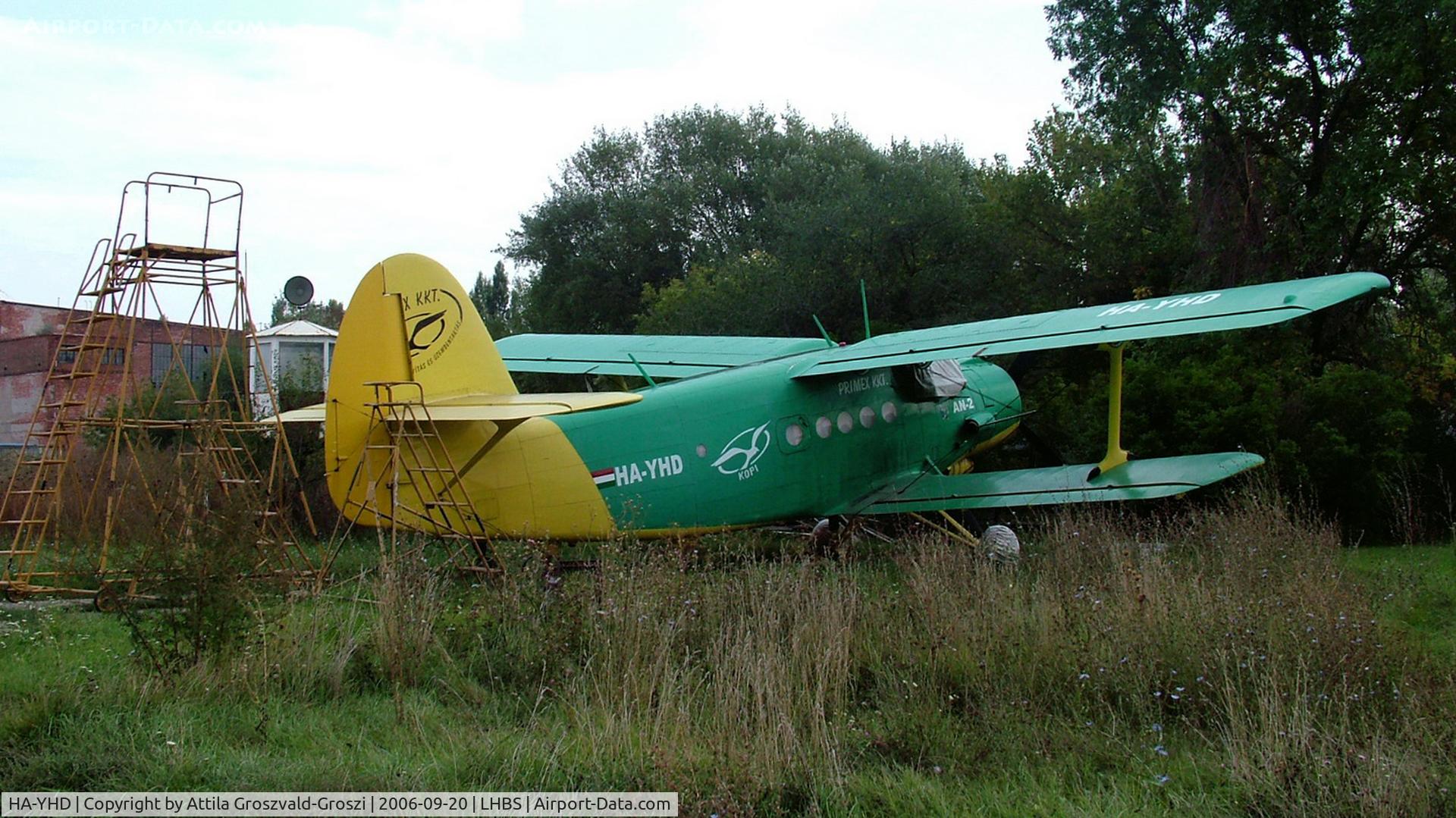 HA-YHD, Antonov (PZL-Mielec) An-2PF C/N 1G187-36, Budaörs Airport, Hungary