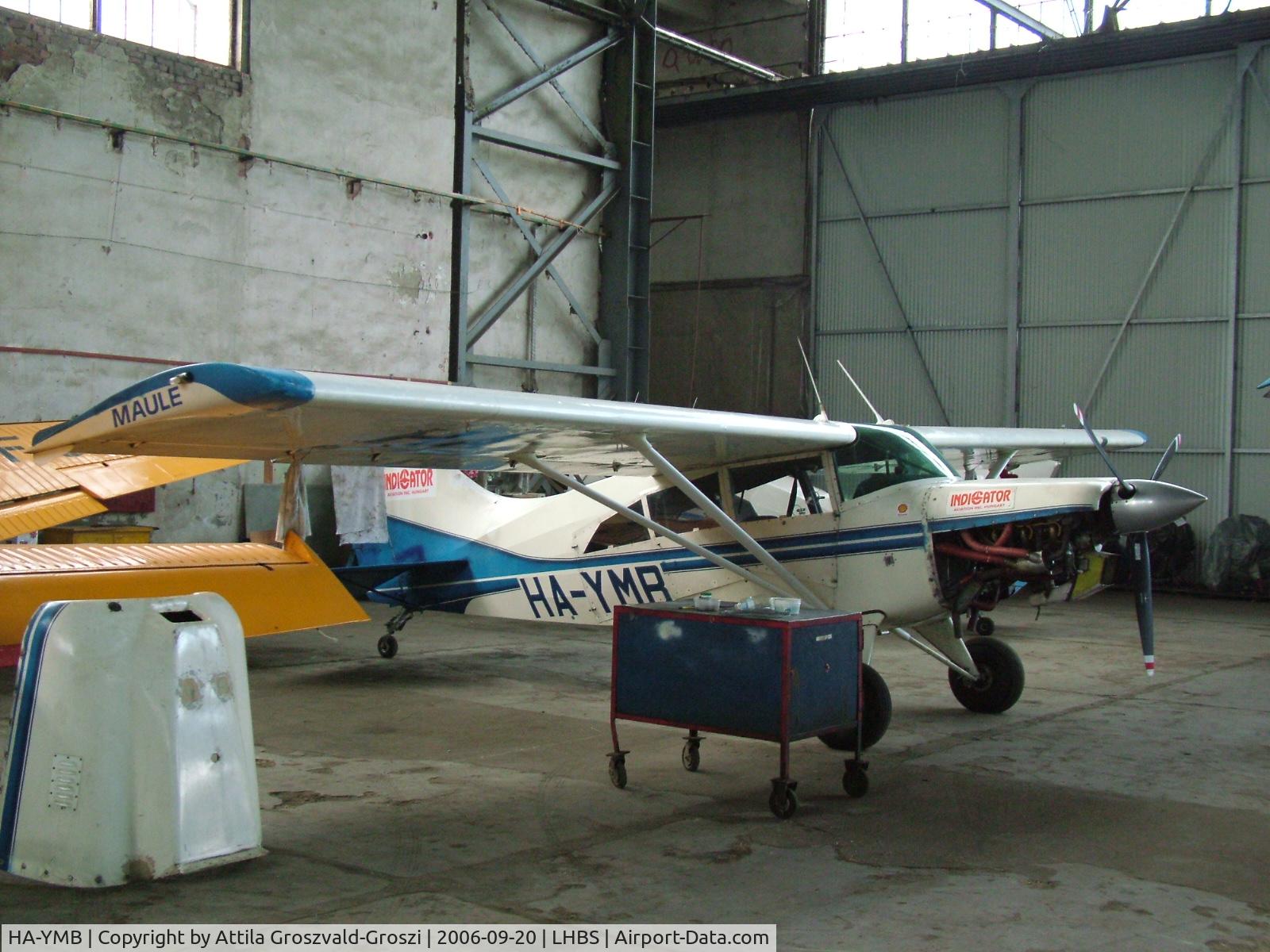 HA-YMB, Maule M-7-235C Super Rocket Orion C/N 4081C, Budaörs Airport, Hungary